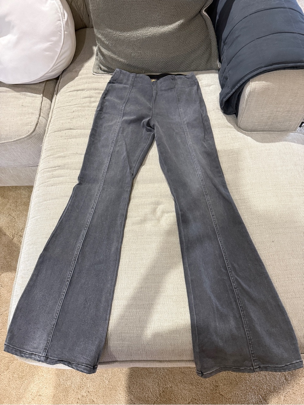 Lee Gray Boot-Cut Flared Women's Pants
